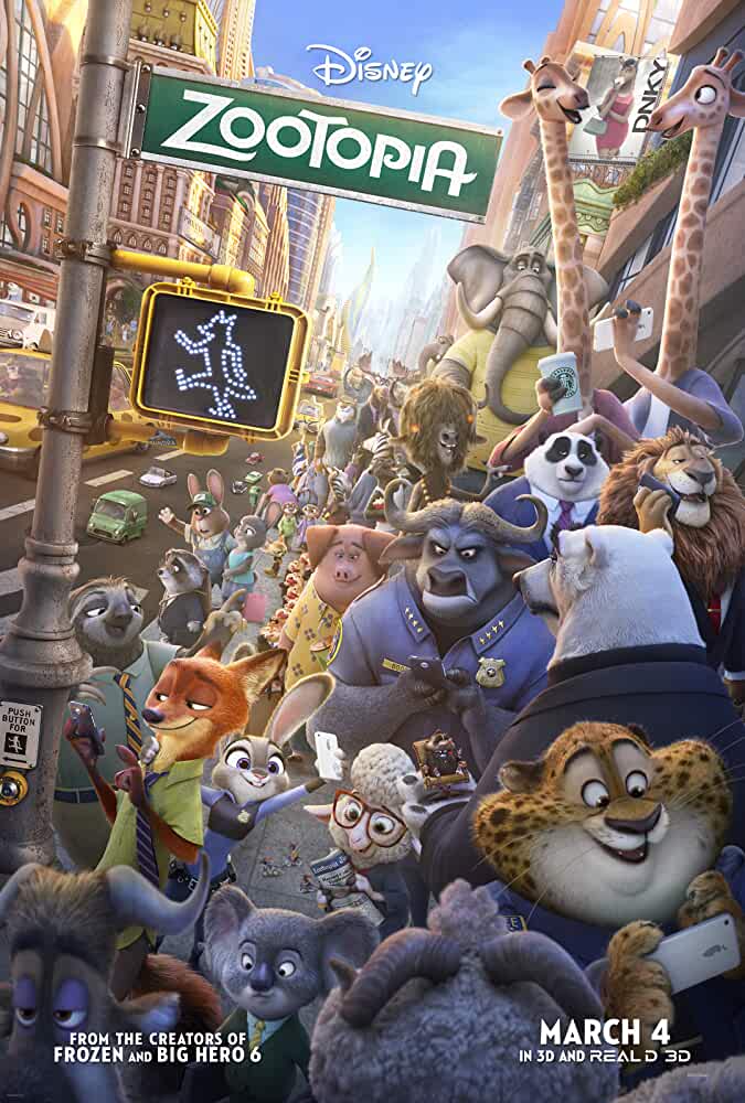 Zootopia 2016 Dual Audio Hindi-English 480p 720p 1080p