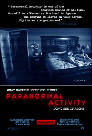 Paranormal Activity 2007 Dual Audio Hindi-English 720p BluRay