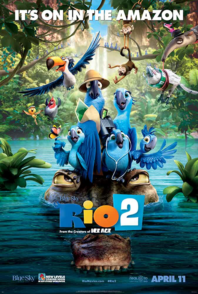 Rio 2 2014 Dual Audio Hindi-English 480p 720p 1080p