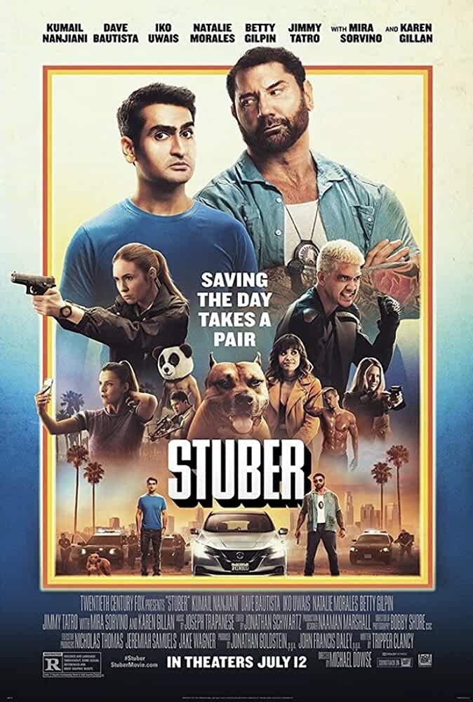 Stuber 2019 Dual Audio Hindi-English 480p 720p 1080p
