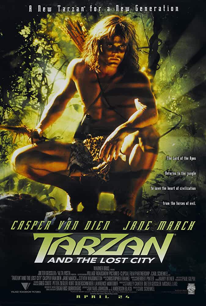 Tarzan and the Lost City 1998 Dual Audio Hindi Movie BluRay 480p 720p