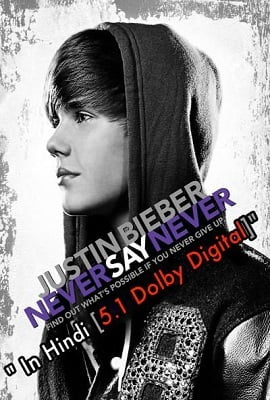 Justin Bieber Never Say Never 2011 Dual Audio Hindi-English 480p 720p