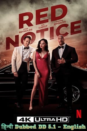 Red Notice 2021 Dual Audio Hindi-English 480p 720p 1080p 2160p