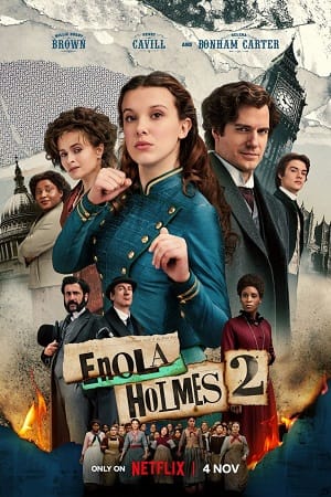 Enola Holmes 2 2022 WEB-DL Hindi - English DDP 5.1 480p 720p 1080p