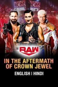 WWE Raw 6th November - 2023 HDRip Dual Audio Hindi-English WWE Special Show 480p 720p 1080p