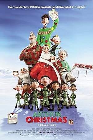 Arthur Christmas 2011 Dual Audio Hindi - English WeB-DL 480p 720p 1080p