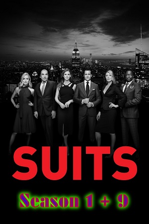 Suits Season 1 - 9 Complete Series Dual Audio Hindi-English JioCinema 480p 720p 1080p WEB-DL