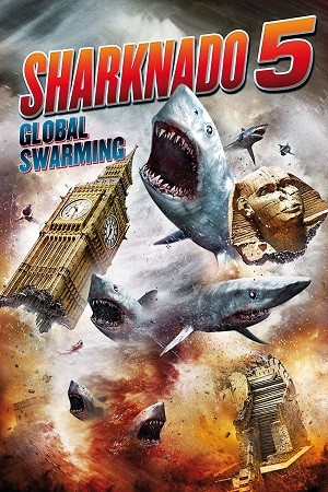 Sharknado 5 Global Swarming 2017 English with Subtitles Full Movie WEB-DL 480p 720p 1080p