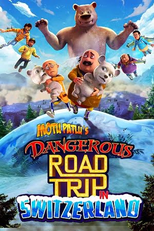 Motu Patlus Dangerous Road Trip in Switzerland 2021 Hindi Full Movie 720p HEVC HDRip