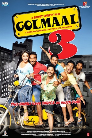 Golmaal 3 2010 Hindi Full Movie 480p 720p 1080p