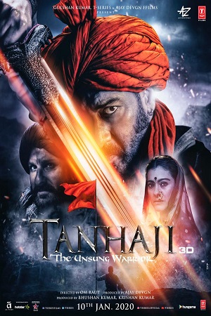 Tanhaji The Unsung Warrior 2020 Hindi Full Movie 480p 720p 1080p