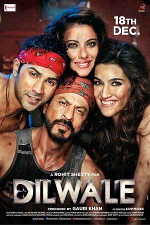 Dilwale 2015 Hindi Full Movie 480p 720p 1080p