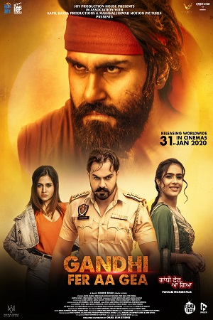 Gandhi Fer Aa Gea 2020 Punjabi Full Movie 720p HEVC HDRip ESubs