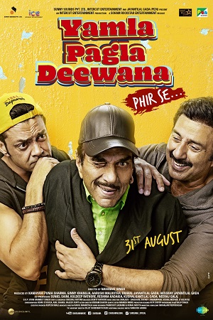 Yamla Pagla Deewana Phir Se 2018 Hindi Full Movie 480p 720p 1080p