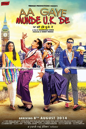 Aa Gaye Munde U.K. De 2014 Punjabi Full Movie 720p HEVC HDRip