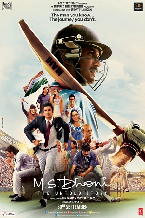 M.S. Dhoni The Untold Story 2016 Hindi Full Movie 480p 720p 1080p 2160p